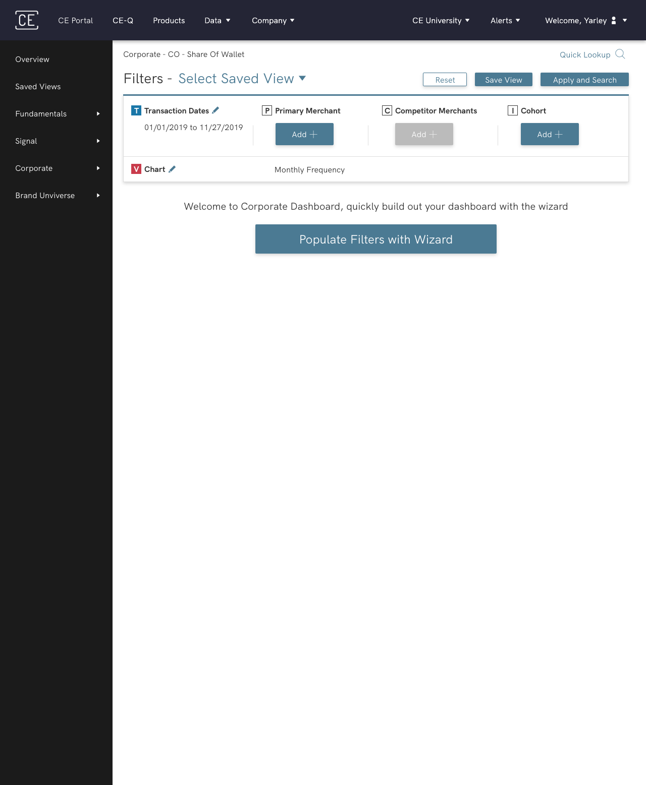 CE - Vision - Landing - Transaction Dates